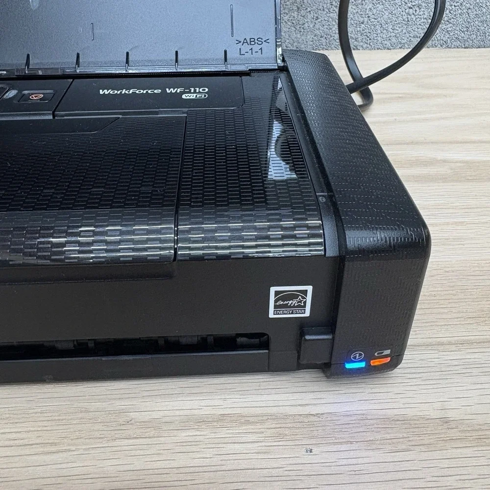 Epson WorkForce WF-110 Inkjet Mobile Printer Rechargeable Portable EUC